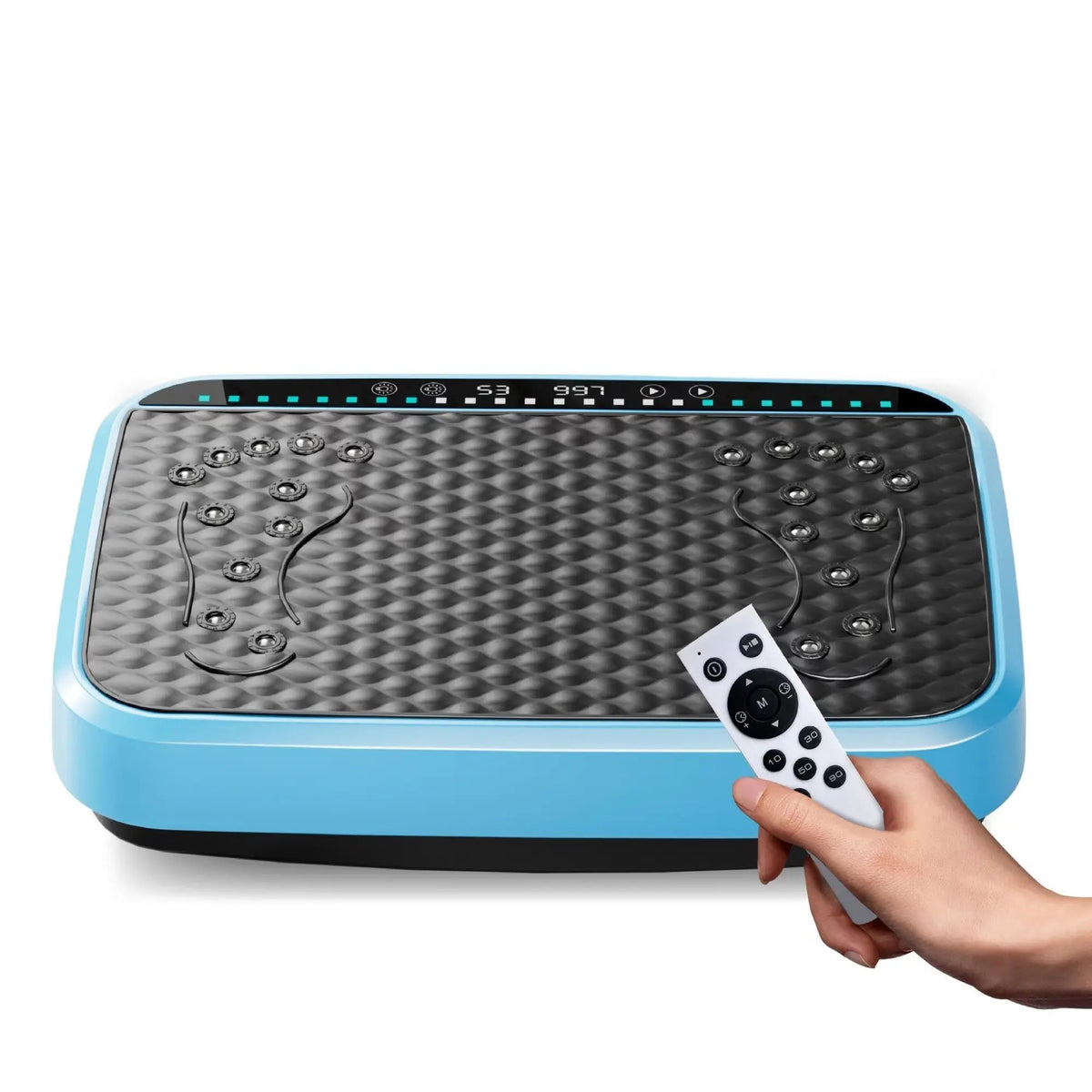 Vibration Plate Exercise Machine, Whole Body Fitness Platform For Lymphatic Drainage, Vibrating Shaker Board With 120 Speed Levels, Weight Loss And Fat Burner Workout Equipment For Women And Menwhite Aurum Store