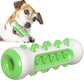 Pet Dog Bone Shape Molar Teeth Cleaner Brushing Stick Interactive Chew Maroon Asteria