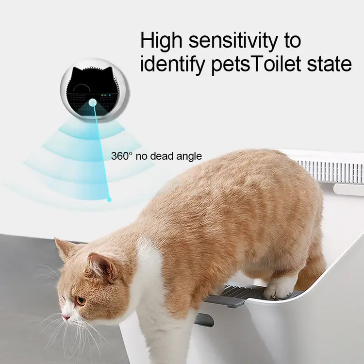 Cat Odor Purifier Pet Litter Box Deodorizer Toilet Air Cleaner Teal Simba