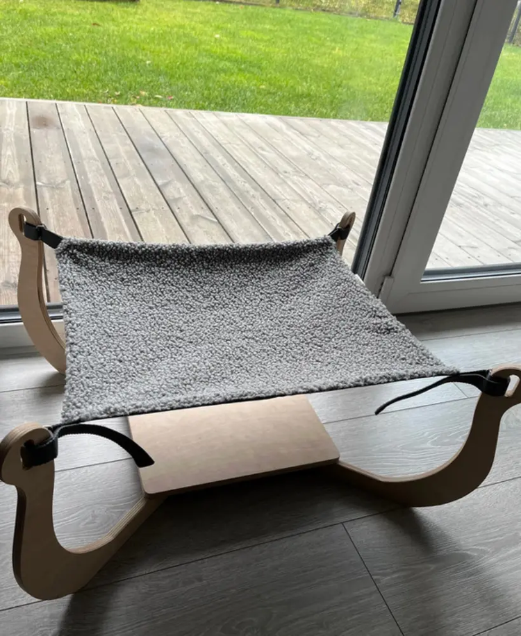 Wooden Frame for Pet Hammock &