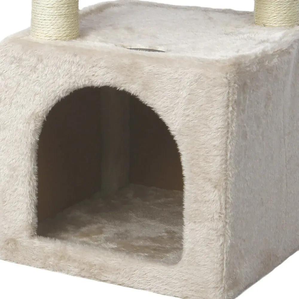 Cat Tree House Tower Yellow Pandora