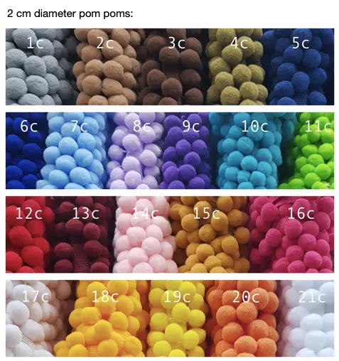 Saveplace® Pet Mat - Various Colors Pom Poms Grey Chaos