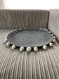 Saveplace® Round Pet Mat -  Various Colors BIG PomPom, 2 Sizes Grey Chaos