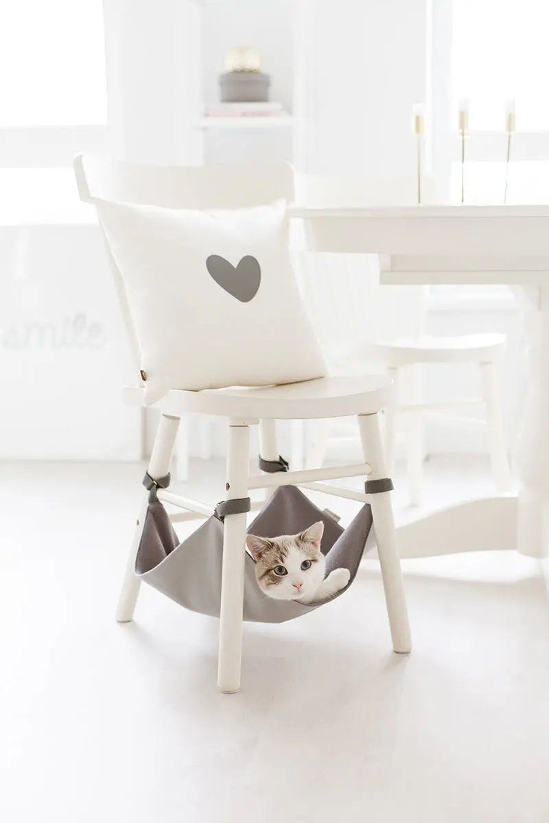 MISTY MOUNTAINS Saveplace® grey hammock for pets & storage Grey Chaos