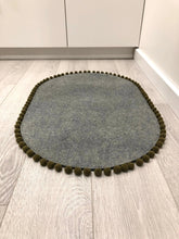 Saveplace® Pet Mat - Various Colors Pom Poms Grey Chaos