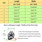 Dogs Winter Warm Shoes 4 PCS Set Yellow Pandora