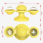 Cats Whirling LED Balls Yellow Pandora