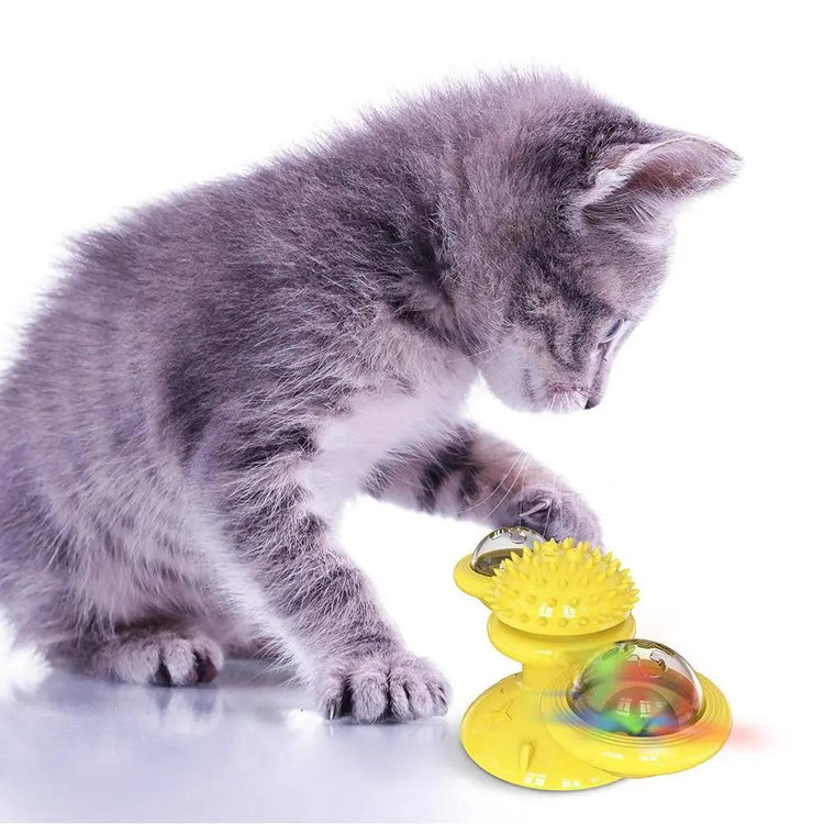 Cats Whirling LED Balls Yellow Pandora